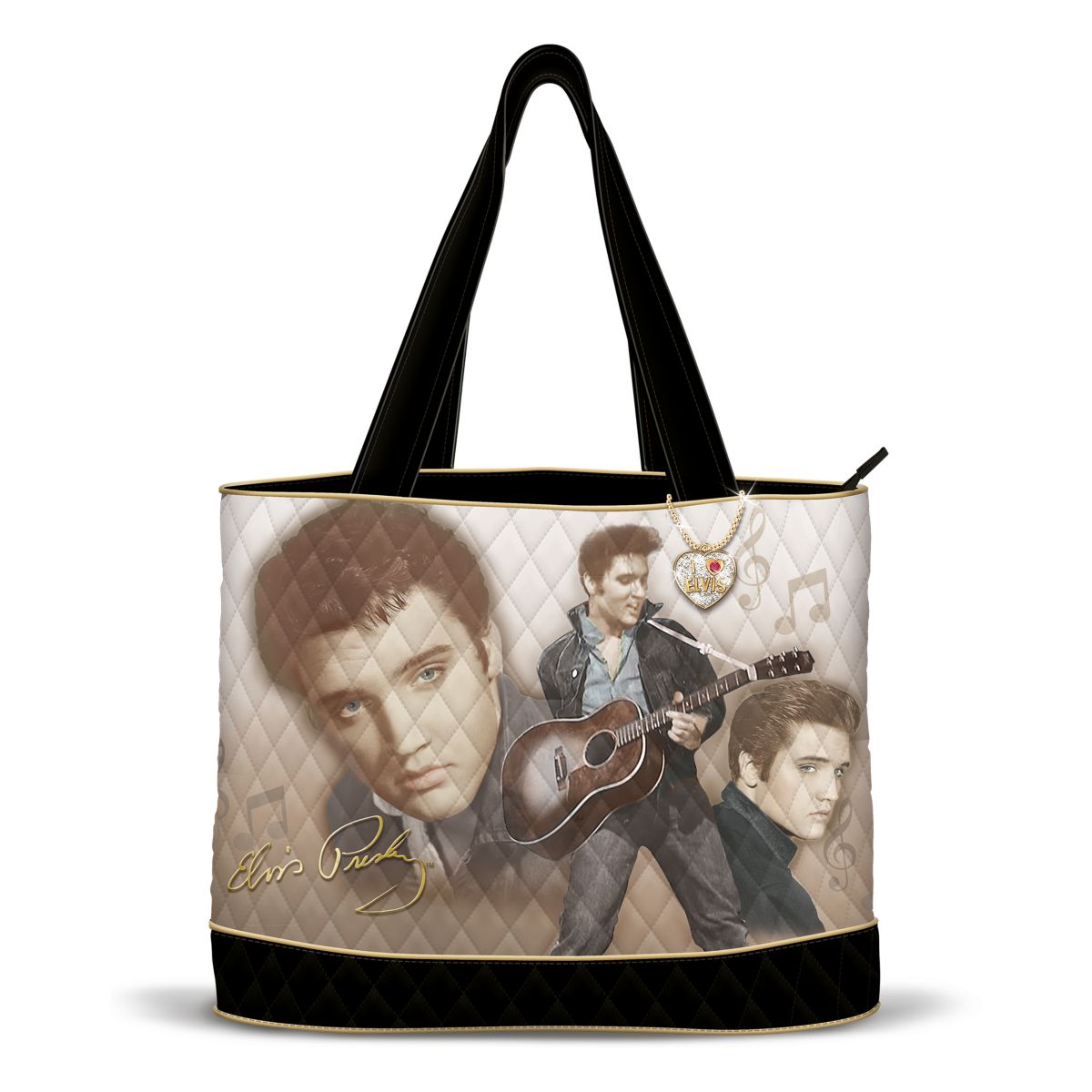 Elvis Presley 'Burning Love' Ladies' Tote Bag