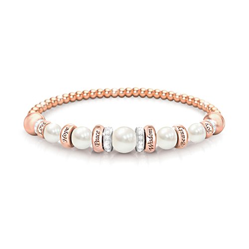 'Pearls Of Serenity' Ladies' Bracelet