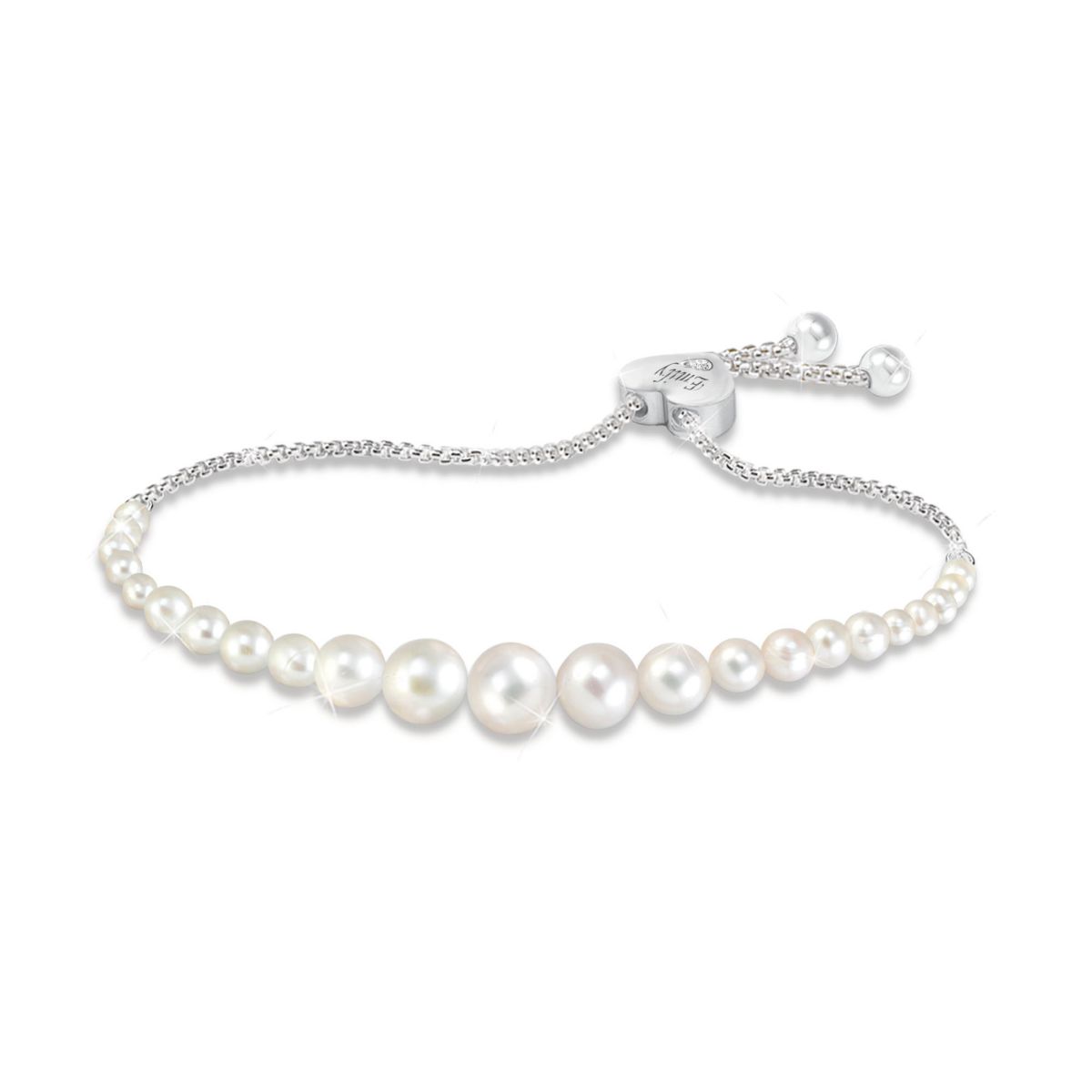 'Grandma’s Pearls Of Wisdom' Ladies' Personalised Bracelet