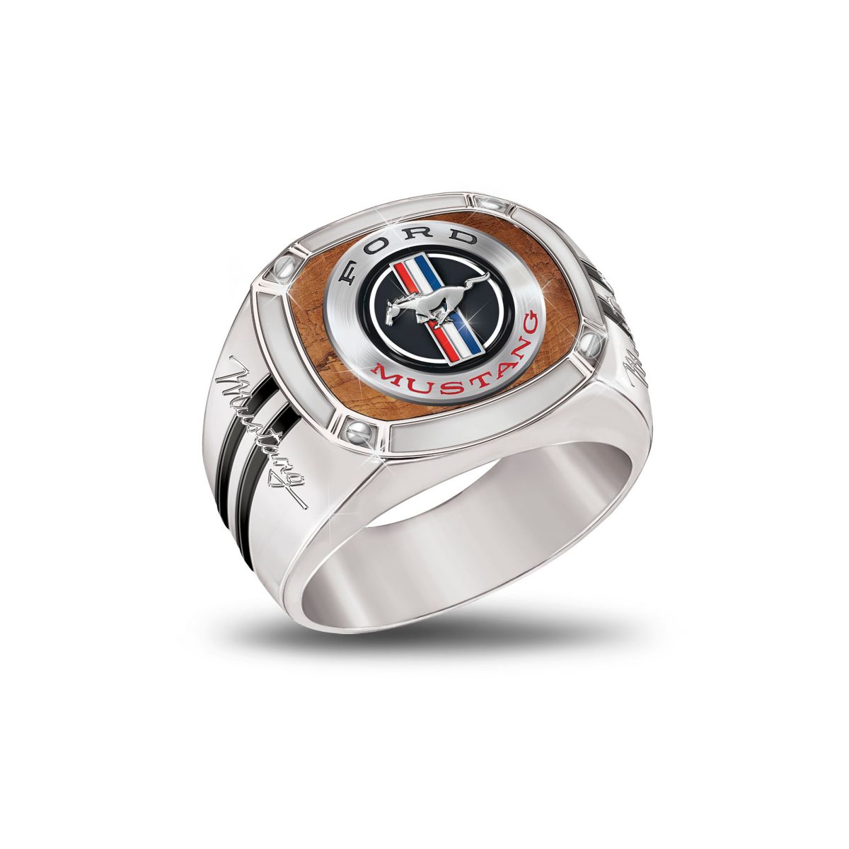 'Mustang: An American Classic' Men's Ring