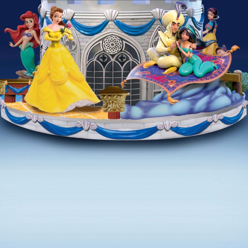 Disney Magical Moments Musical Motion Glitter Globe