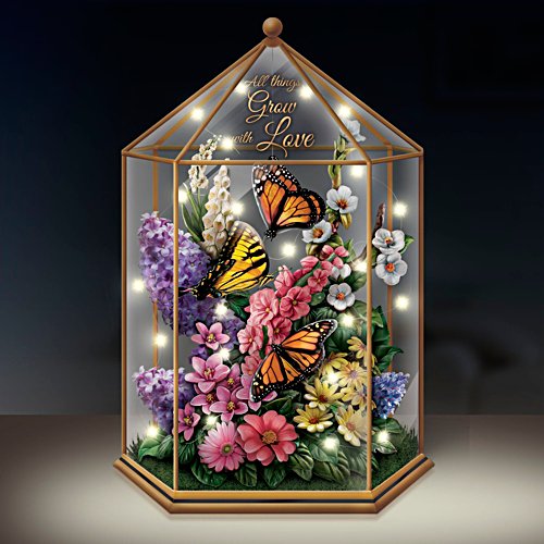 Schmetterlingsschätze – Deko-Glaspavillon