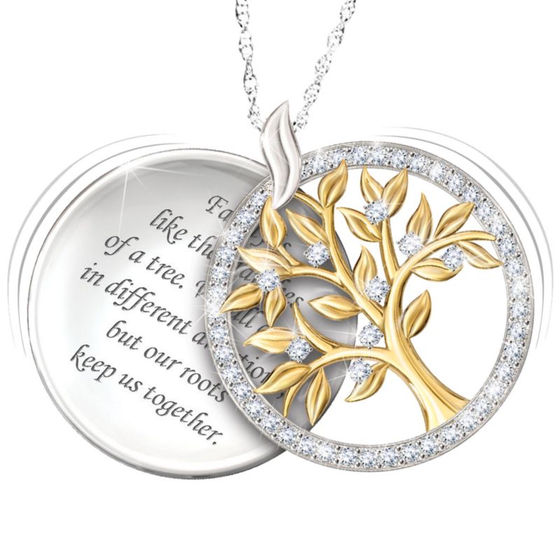 Family tree necklace new arrivals