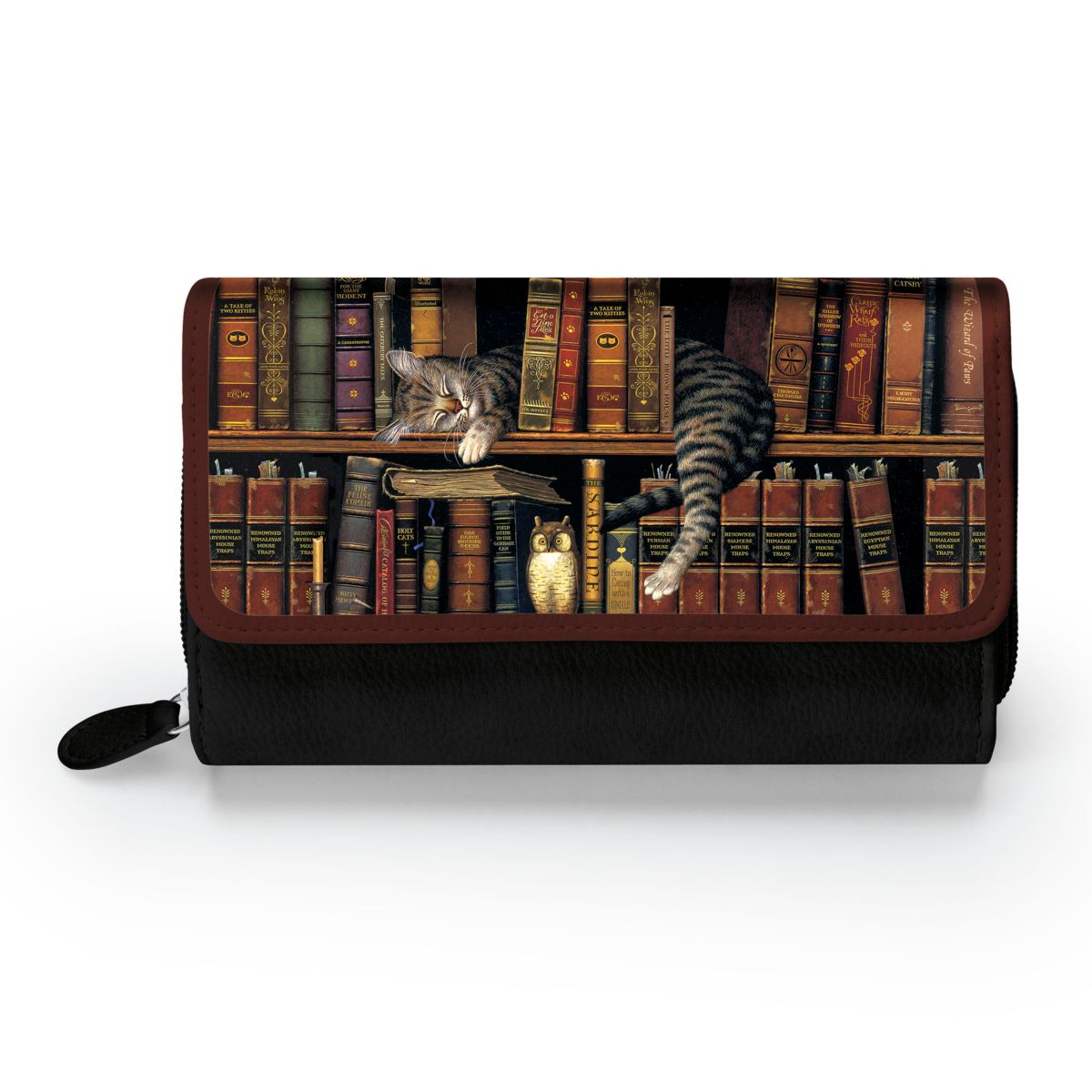 Charles Wysocki 'Classic Tails' Ladies' Tri-Fold Wallet