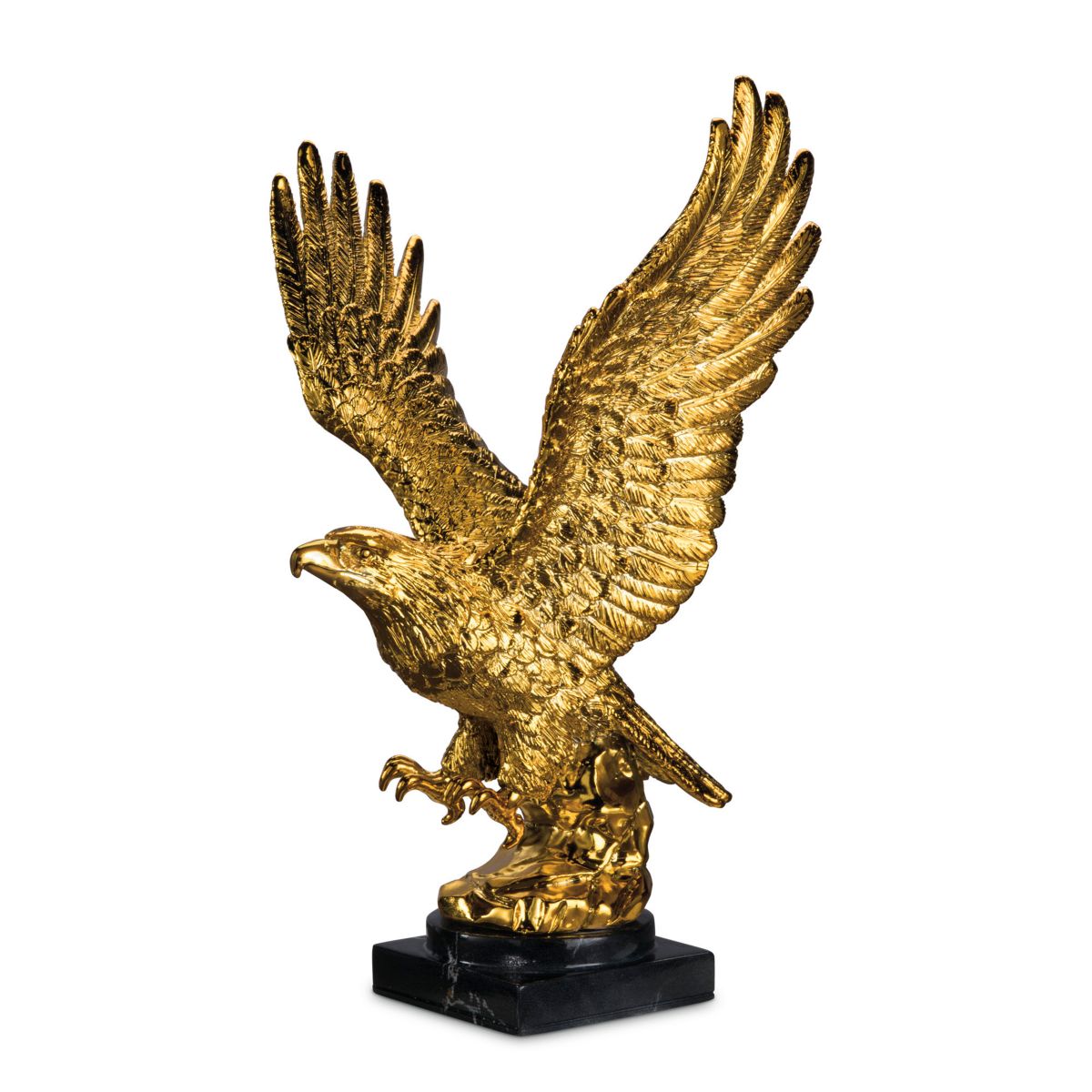 ‘Triumphant Treasure’ Gold-Plated Eagle Sculpture