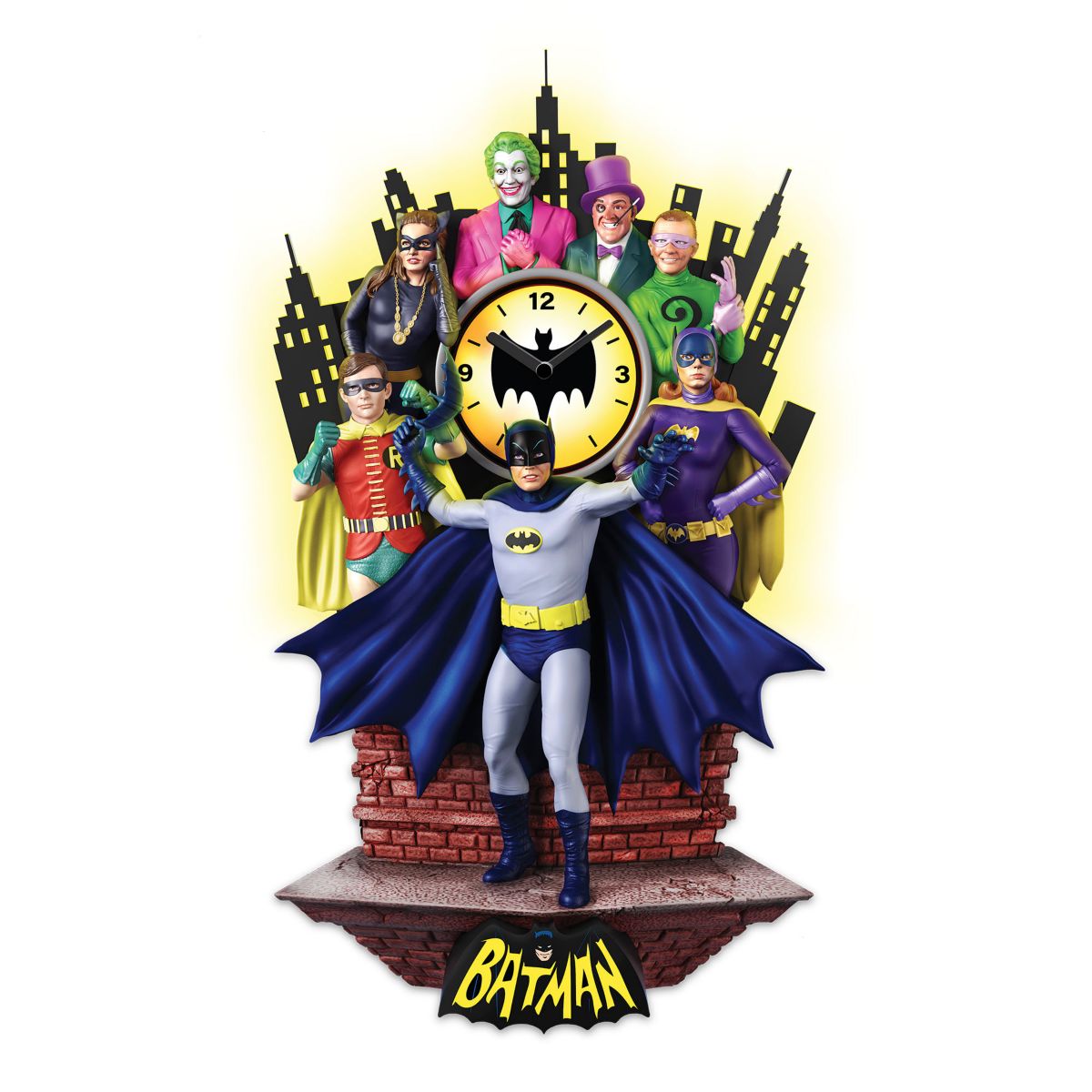 BATMAN 'Heroes And Villains' Wall Clock