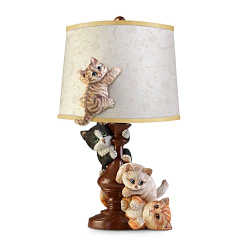 Neckische Kätzchen – Tischlampe