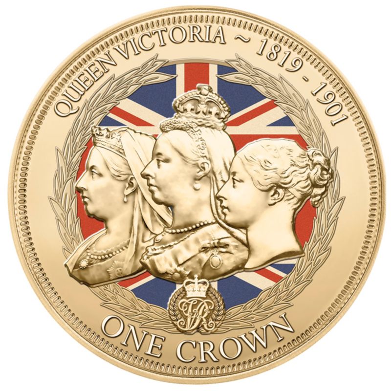 'Crowning Moments Of Queen Elizabeth II' Crown Coin Collection