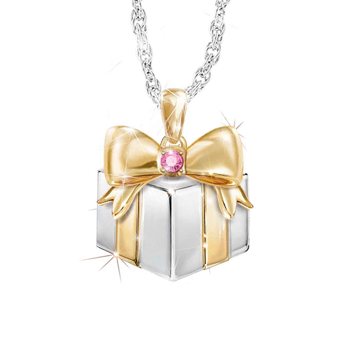 'Mum's Greatest Gift' Personalised Birthstone Necklace