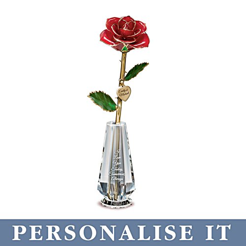'Everlasting Love' Always in Bloom® Personalised Real Rose