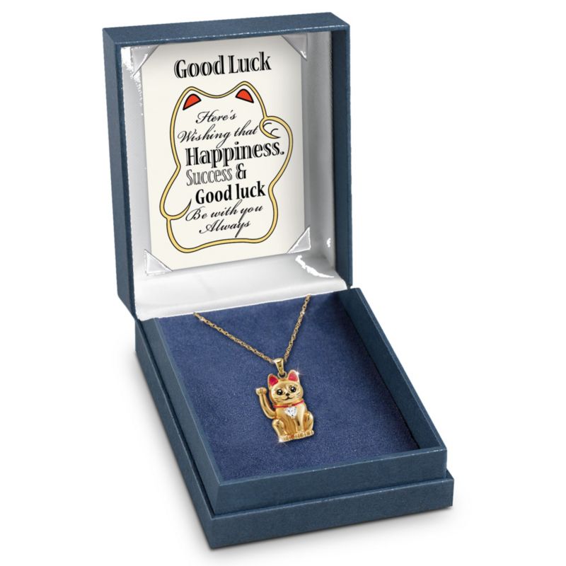 Lova Jewelry Lucky Cat (White