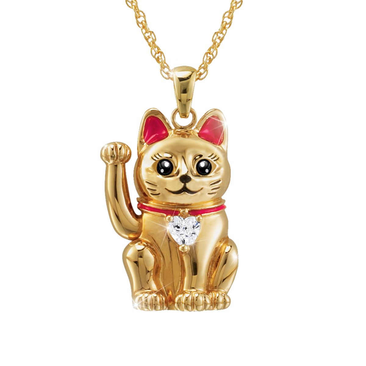 Maneki Neko 'Legend Of The Lucky Cat' Ladies' Pendant