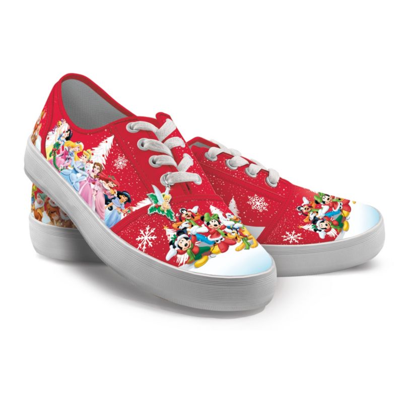 cheap red canvas shoes