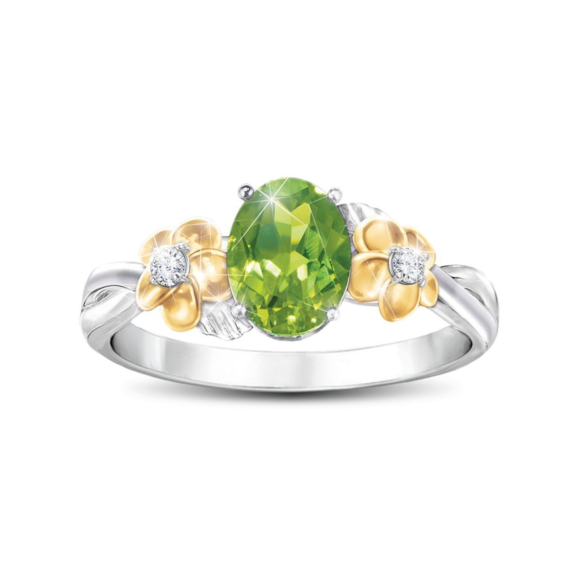 'Nature's Splendour' Olivine Ladies' Ring