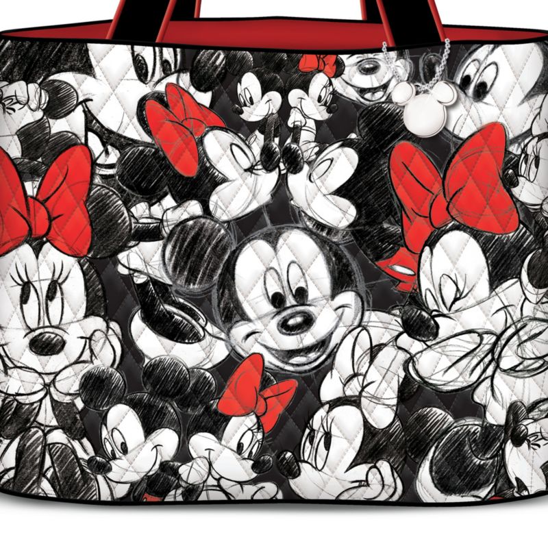 mickey and minnie mouse luggage