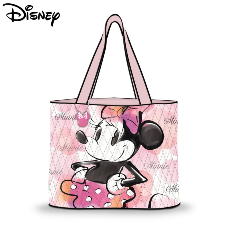 pink disney bag