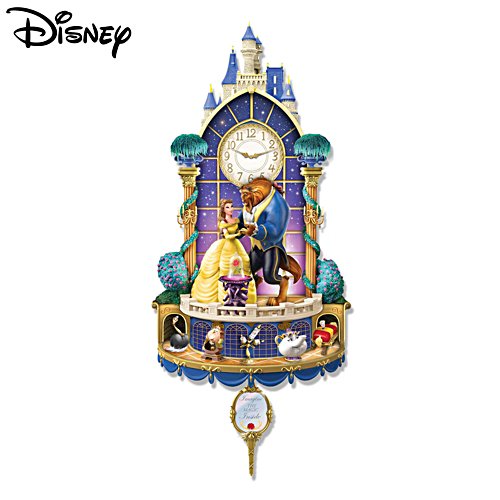 Disney Beauty And The Beast 'Happily Ever After' Wall Clock