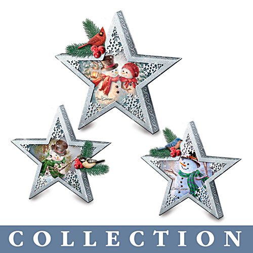 Dona Gelsinger ‘Stars Of The Season’ Illuminated Tabletop Collection