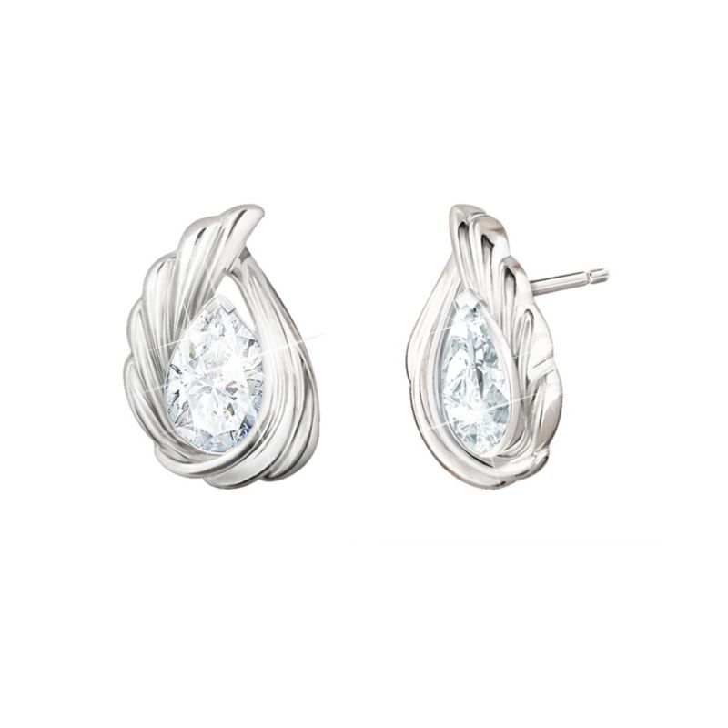 ‘Heaven’s Whisper’ Topaz Earrings