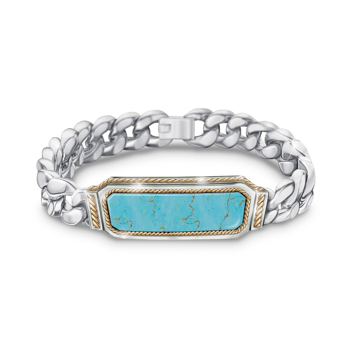 14-Carat Genuine Turquoise Bracelet: Honoring The Wild West