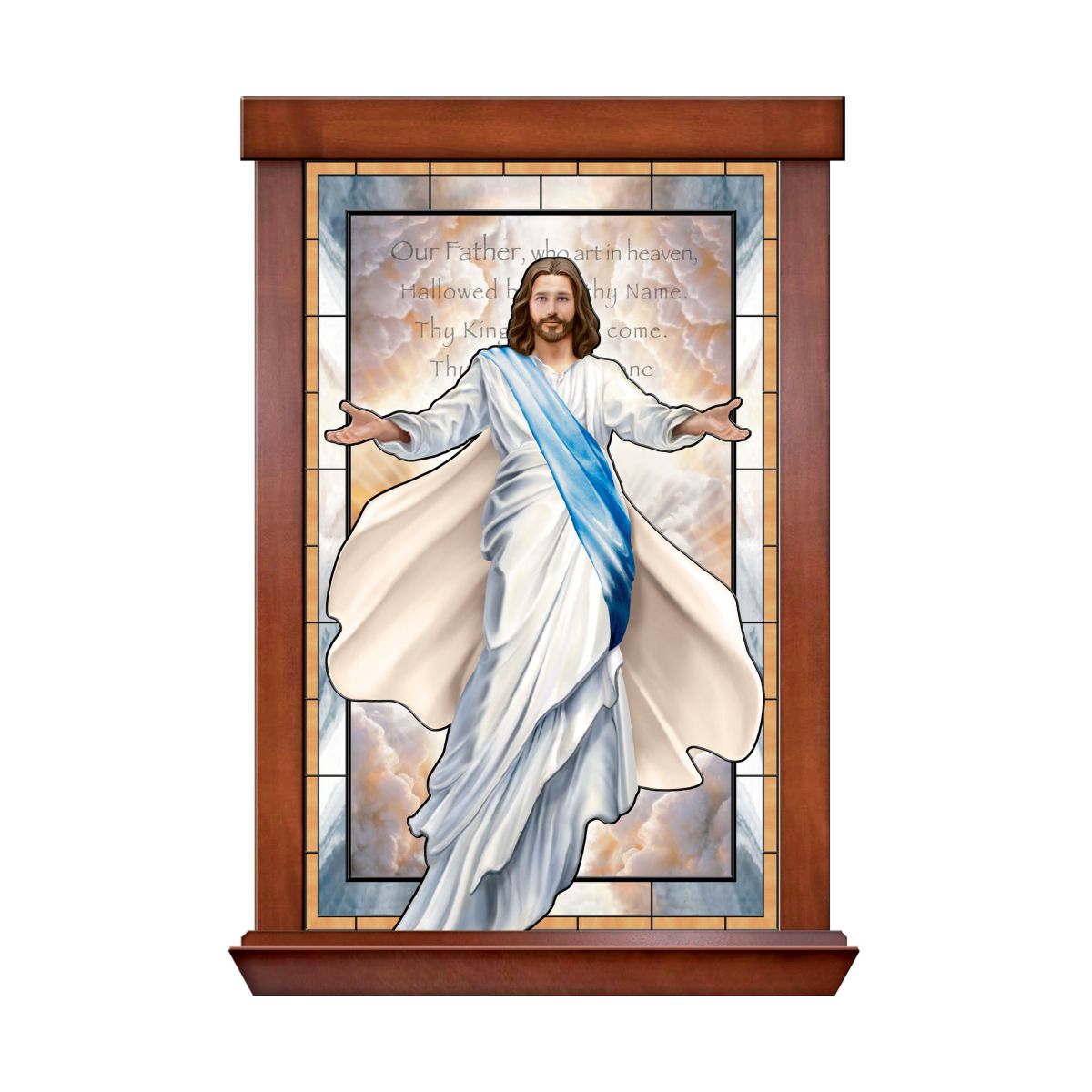 'Glowing Grace' Illuminating Jesus Wall Décor