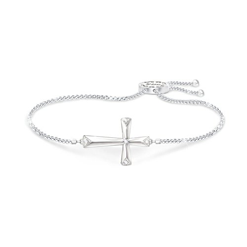 'Blessed With Faith' Ladies' Diamond Bracelet
