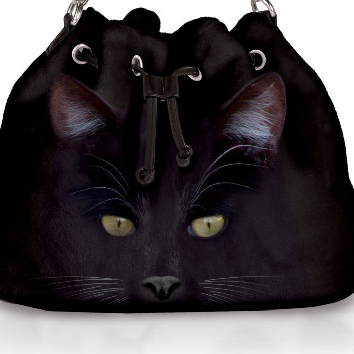 Mysticool Cat' Fleece Handbag