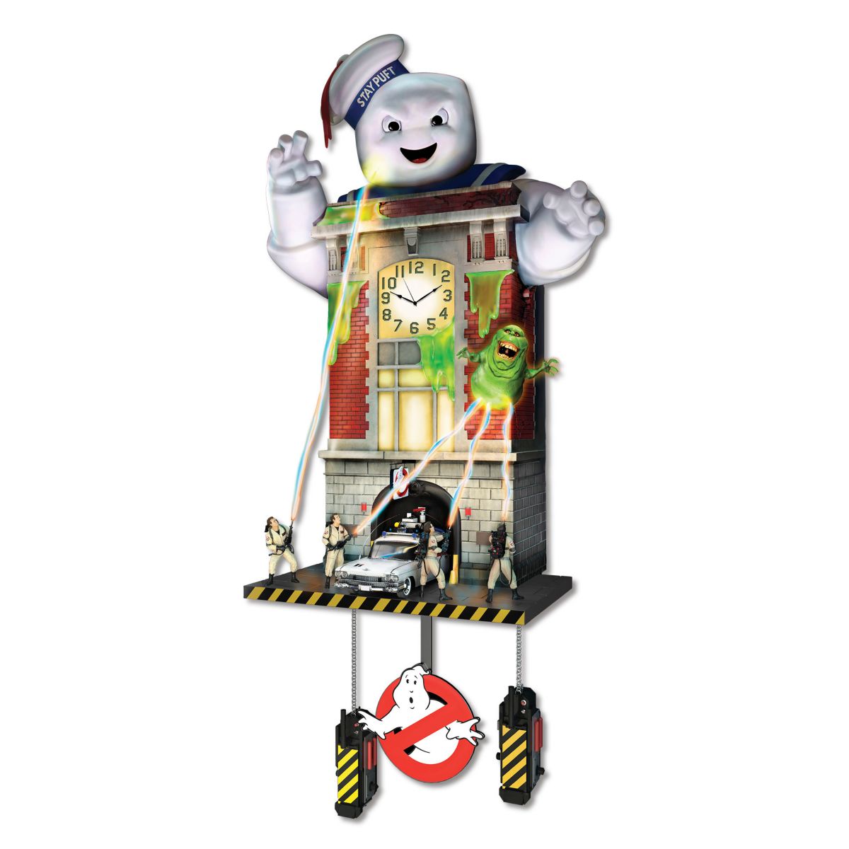Ghostbusters Illuminated Musical Wall Clock