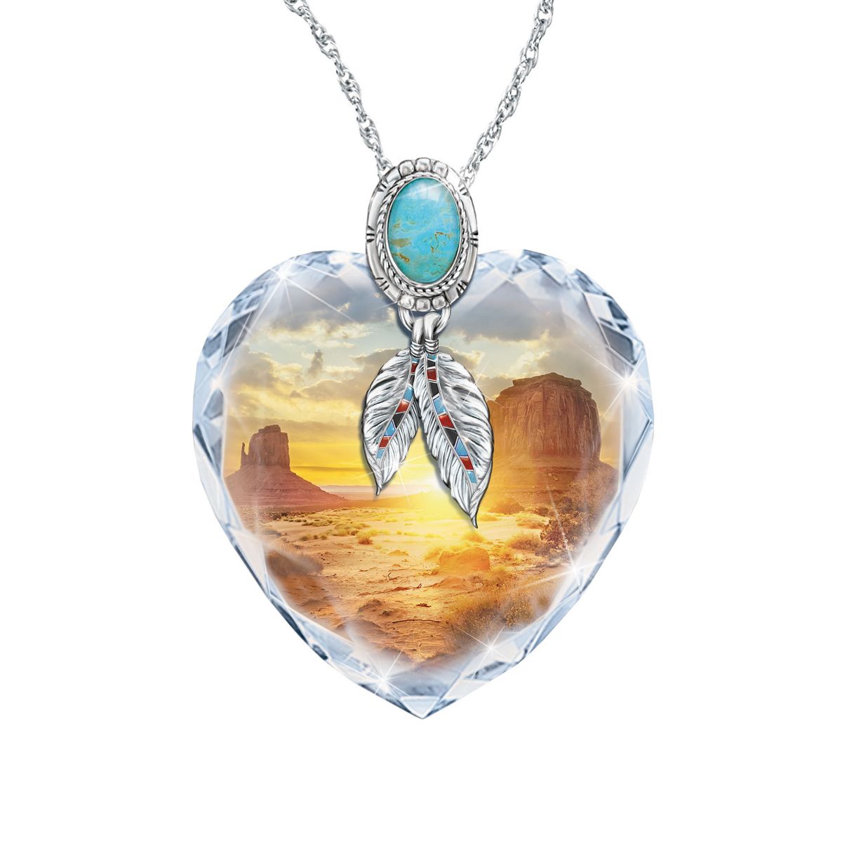 'Sedona Sunrise' Ladies' Pendant