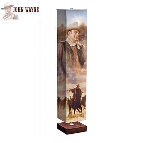 Westernlegende John Wayne – Stehlampe