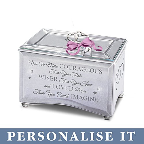 'Strength Of A Woman' Personalised Music Box