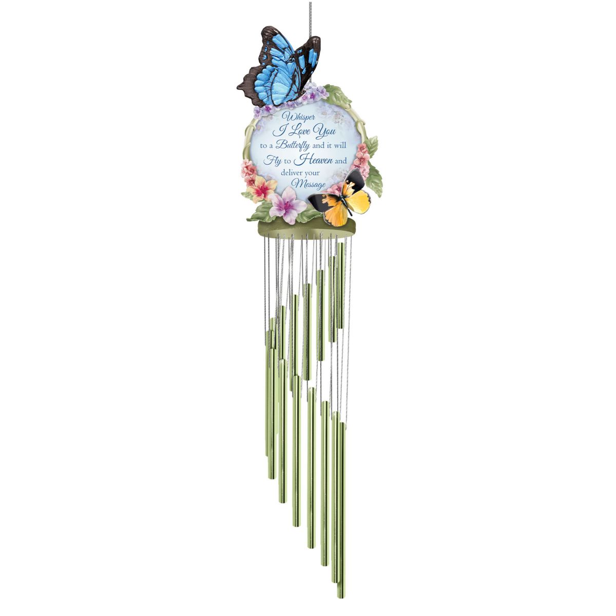 'Messenger In Heaven' Butterfly Wind Chime