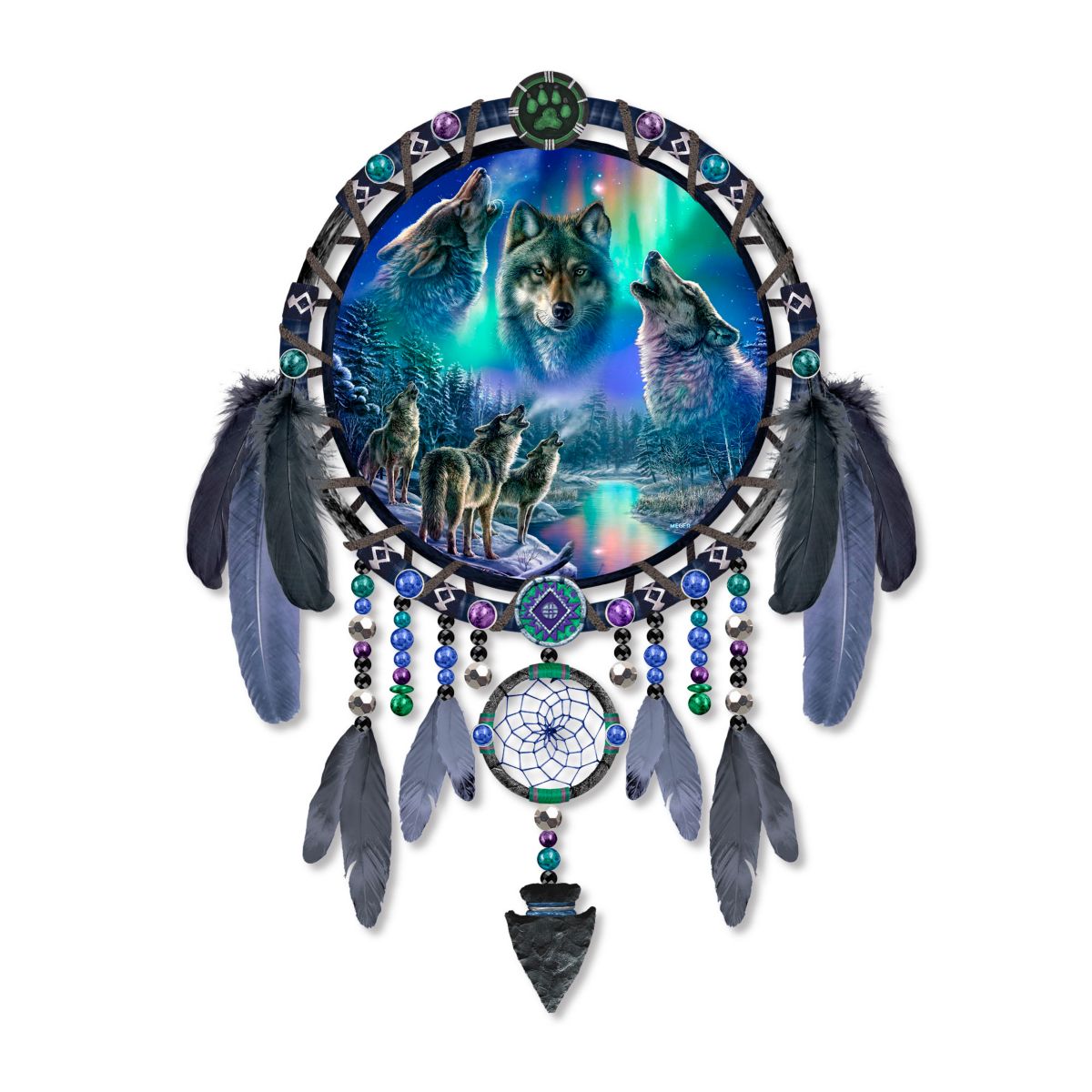 James Meger’s 'Natural Wonder' Aurora Borealis Dreamcatcher