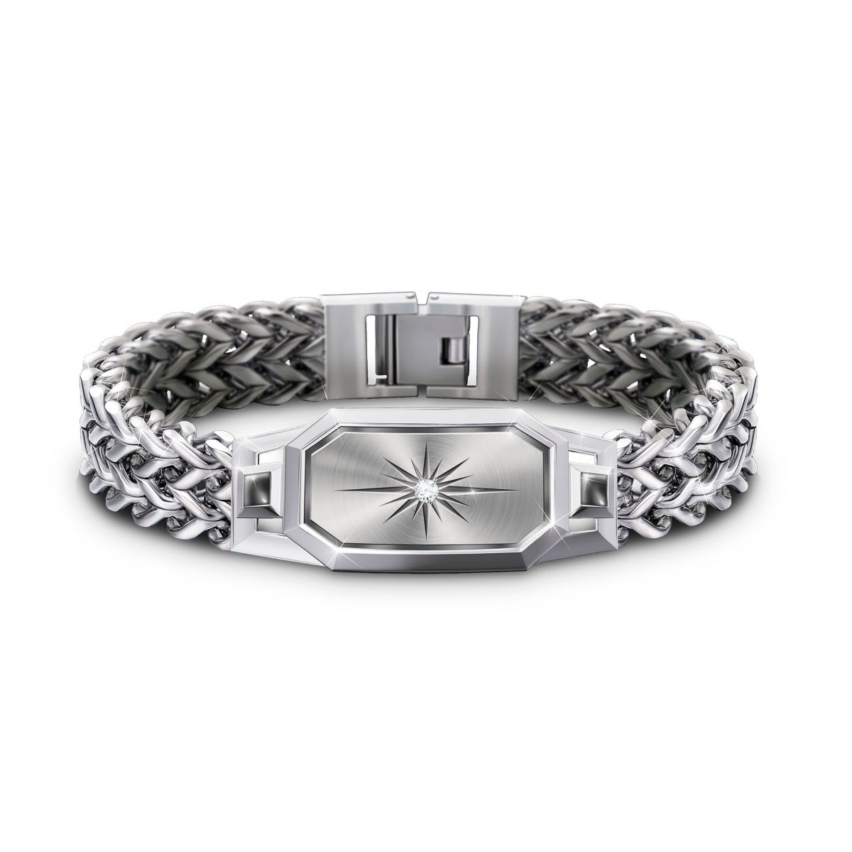 'Dream Big, My Grandson' Men's Bracelet
