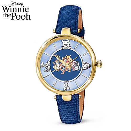 Disney Winnie The Pooh 'Time For Friends' Ladies' Rotating Watch