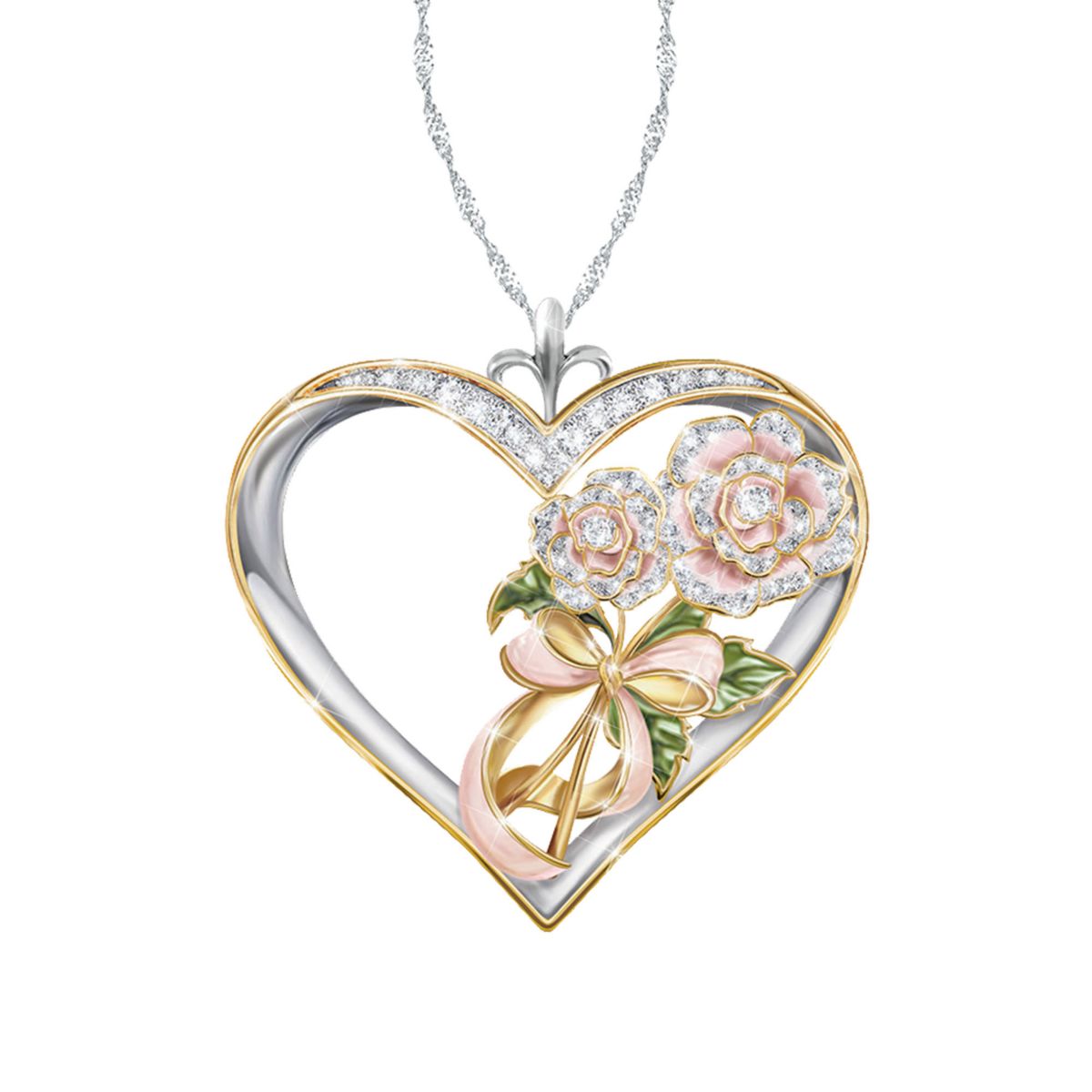 'Flowers In Heaven' Ladies' Pendant