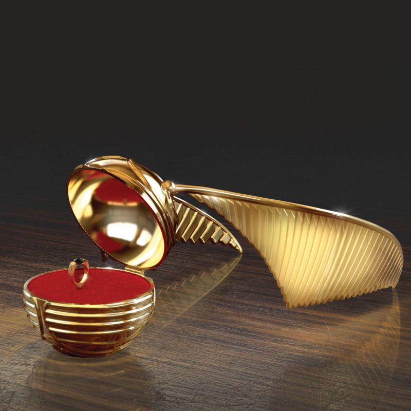 Officially Licensed Harry Potter Golden Snitch Cast Metal Music