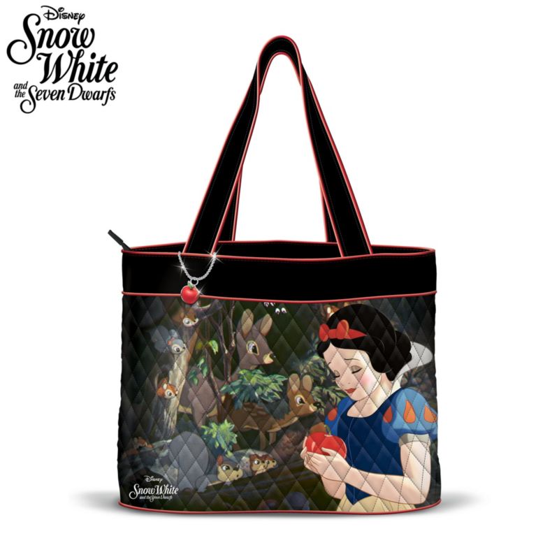 snow white tote bag