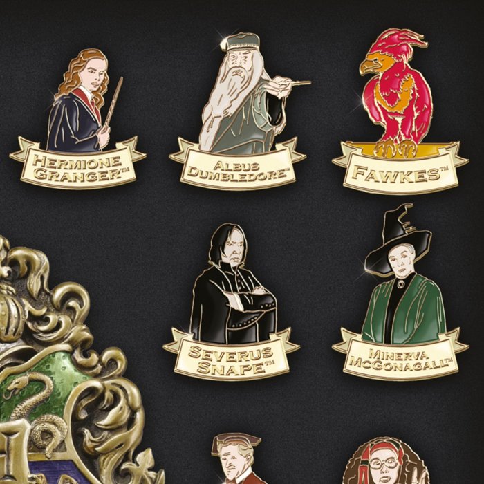 HARRY POTTER NEW YORK EXCLUSIVE LIMITED EDITION PINK PIN SET & KEY