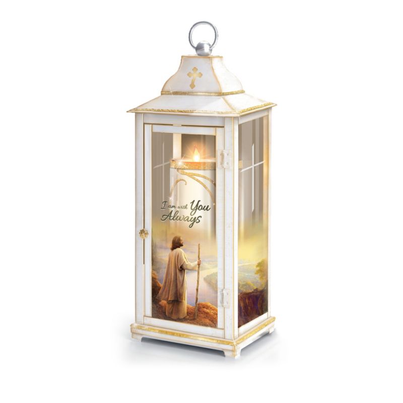 Greg Olsen 'I Am Always With You' Faith Lantern