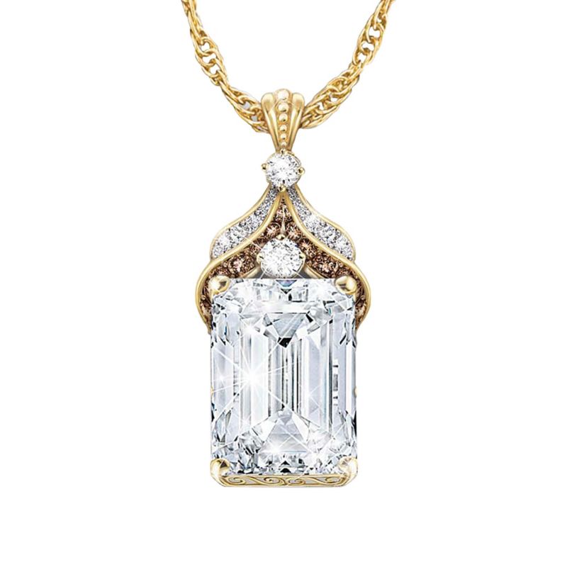 'Love Of A Lifetime' Topaz & Diamond Necklace