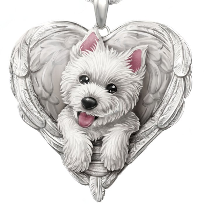 Westie Dogs Pets Canines Remembrance Ladies' Pendant Necklace