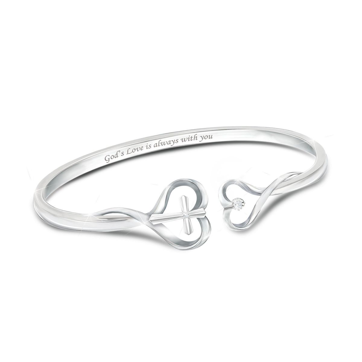 'Love Of Faith’ Diamond Ladies’ Bracelet