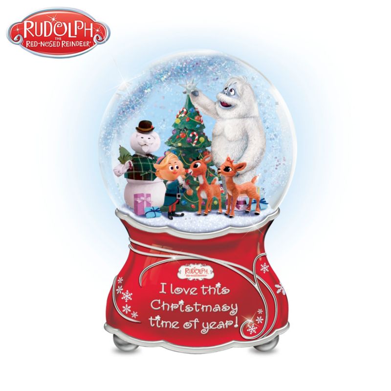 Rudolph mit der roten Nase - Schnee-Kugel