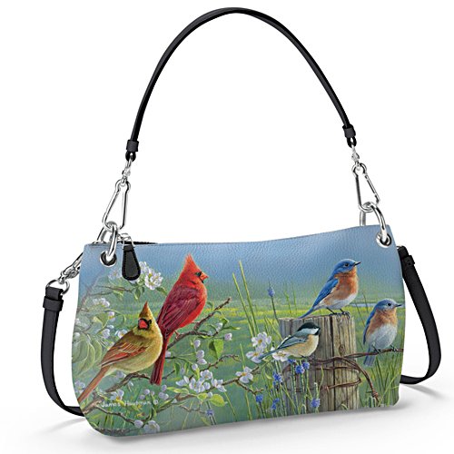James Hautman 'Spring Serenade' 3-Style Ladies' Handbag