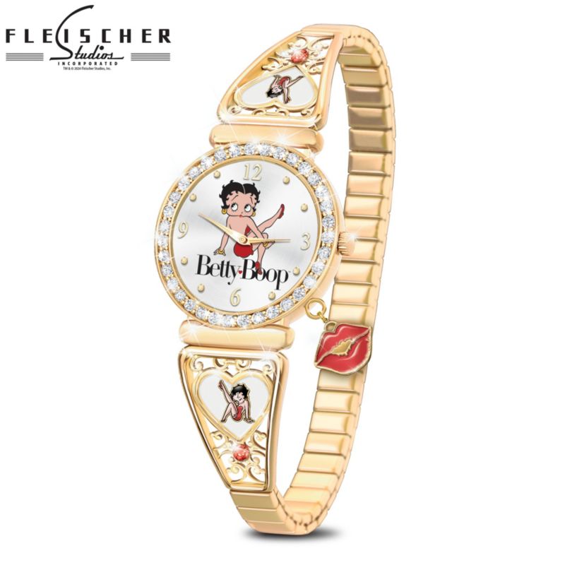 Betty Boop™ 'Kick Up Your Heels' Ladies' Watch