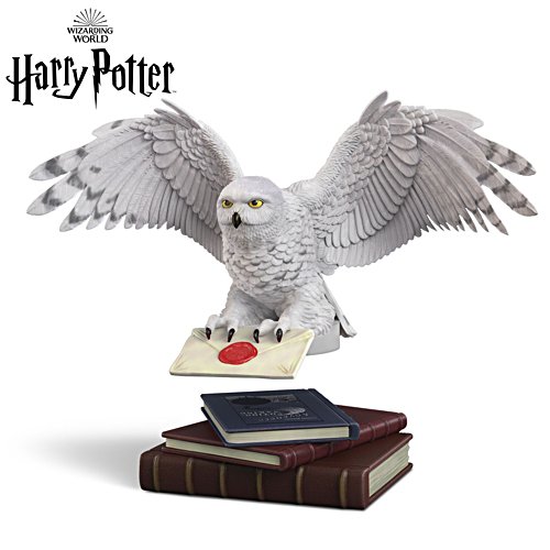 Hedwig ™ - Svävande Harry Potter Skulptur