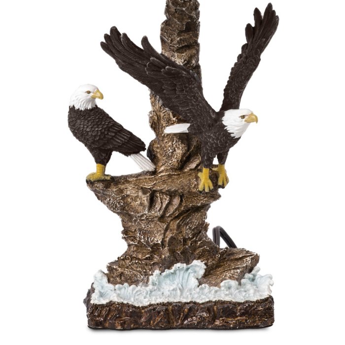 Nature S Majesty Table Lamp, Bald Eagle Table Lamp