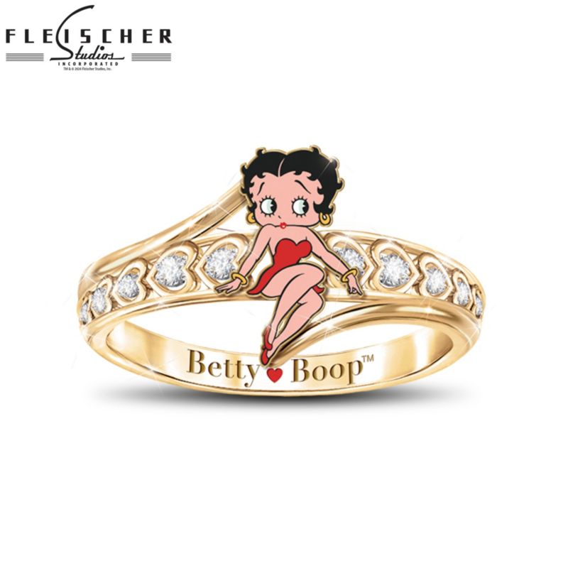 Betty Boop™ 'Queen Of Class' Ladies' Ring