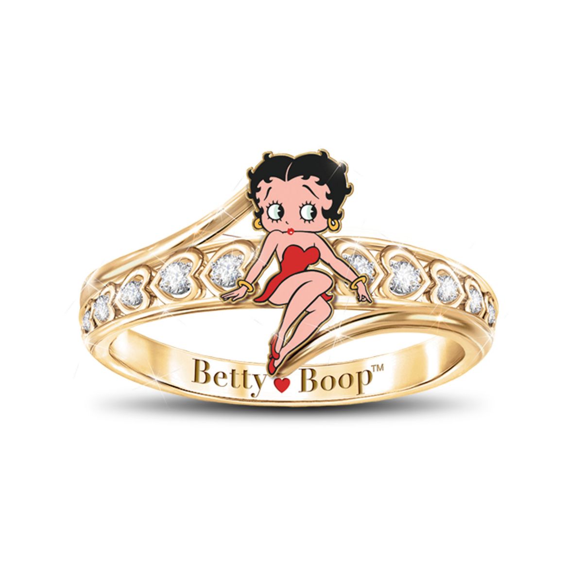 Betty Boop 'Queen Of Class' Ladies' Ring
